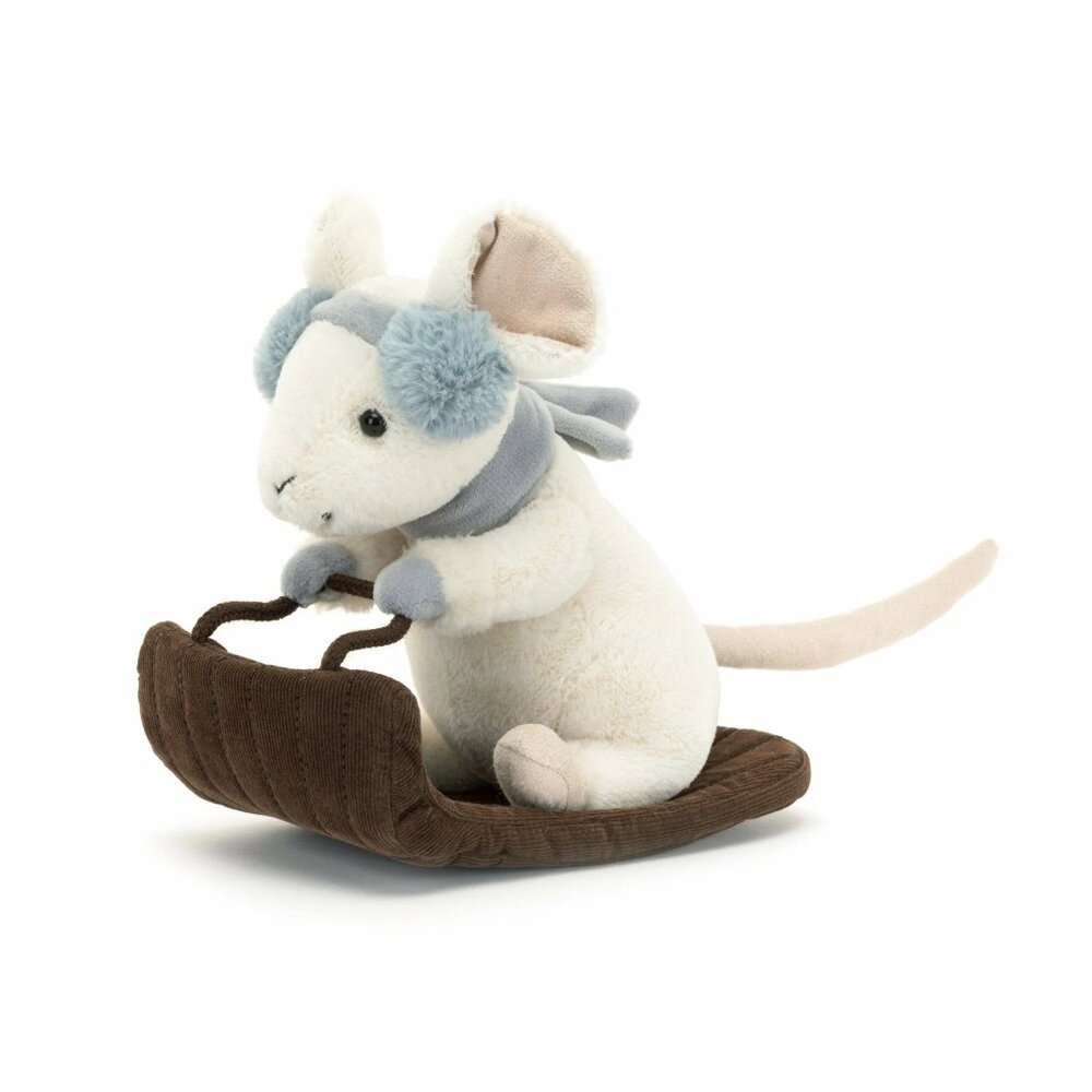 NWT Merry Mouse Sleighing Jellycat Plush Toy